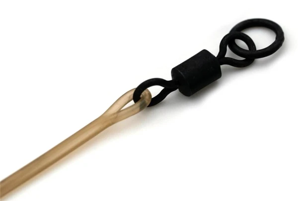 Korda Dark Matter Leader 50 Cm Ring Swivel Gravel 3 Korda Dark Matter Leader 50 Cm Ring Swivel Gravel