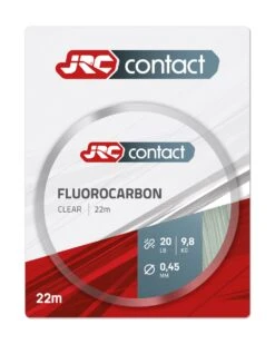 JRC Contact Fluorocarbon Hooklink Clear (22m) 20lb -Karper Tackle Verkoop b7fad395953654e6