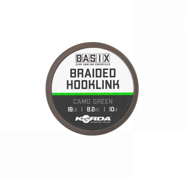 Korda Basix Braided Hooklink 18lb/8,2kg (10m) 5 Korda Basix Braided Hooklink 18lb/8,2kg (10m) - Afbeelding 3