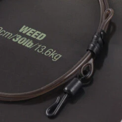 Korda Dark Matter Leader 50 Cm QC Swivel Weed