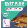 C-Tec Fast Rigs Carp Black 60cm #4 0,28 -Karper Tackle Verkoop f61a9493883011c3